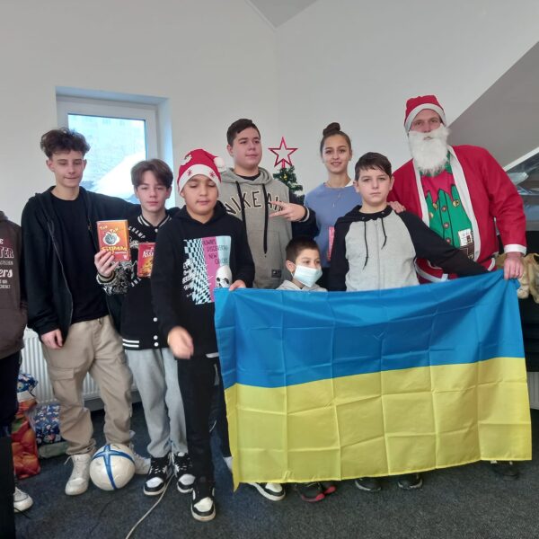Presents for Ukrainian families in Moldova